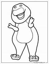 20 Barney Coloring Pages Free PDF Printables sketch template