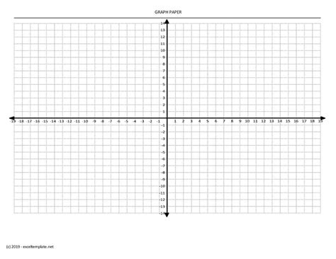 Graph Paper with Axis pdf | Free Printable Graph Paper Printable Graph Paper, Free Printable ...