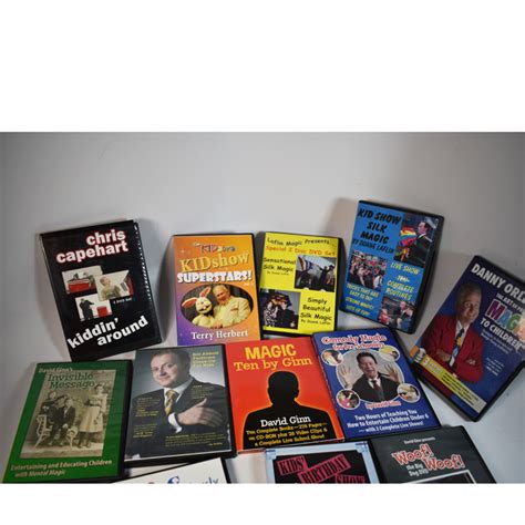 15 DVD’s of Kid’s Magic | Magic Collectibles