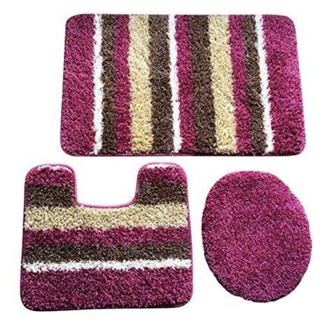 Sophia SOPH 3PC PINK 3 Piece Bath Mat Set, Pink | Bath mat sets, Bath mat, Bath runner rugs