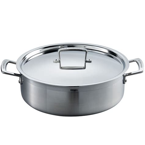 Le Creuset 3 Ply Stainless Steel Saucepan Set