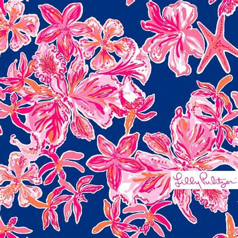 Lilly Pulitzer Pattern Floral Print : 106 best images about Lilly ...