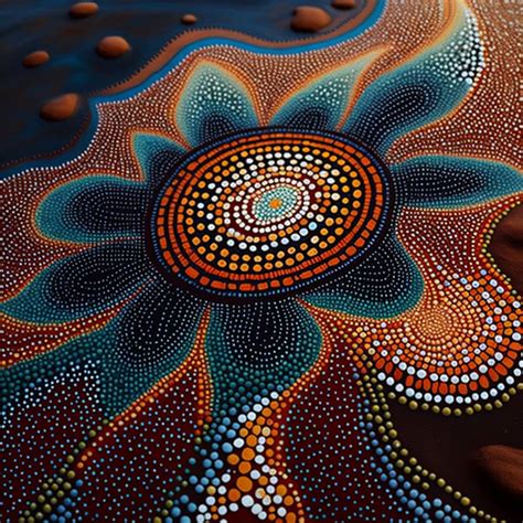 Ancient Australian Aboriginal Dot Art