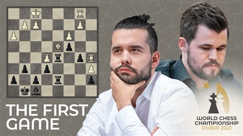 The First Game: Carlsen vs Nepomniachtchi - Chess.com