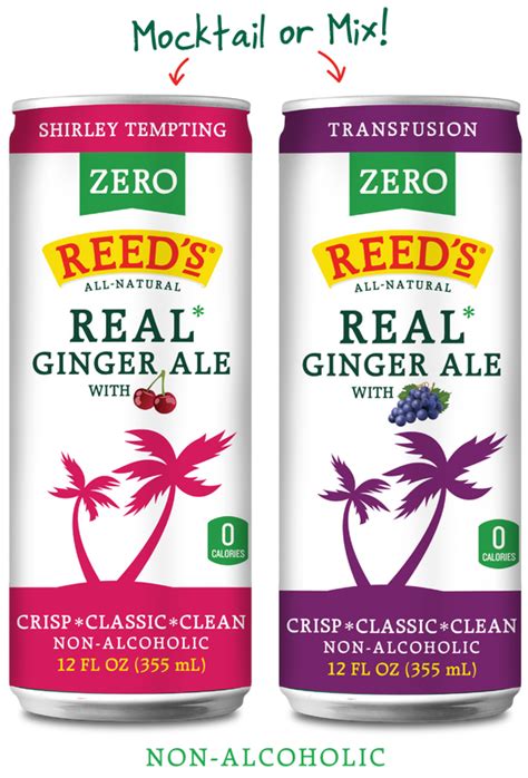 Reed's - Real Ginger Ale, Ginger Beer, and Ginger Products - Reed's ...