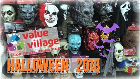 Value Village Halloween 2018 🎃👻 - YouTube