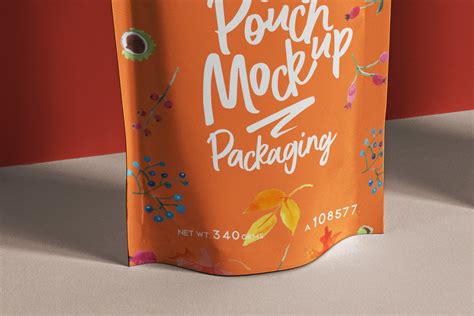 Psd Stand-Up Pouch Packaging Mockup 2 | Psd Mock Up Templates | Pixeden