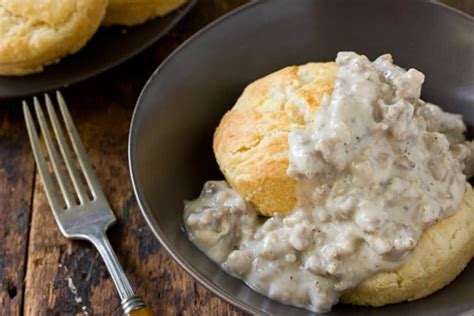 Southern Sausage Gravy Recipe (Over Biscuits) | The Kitchn