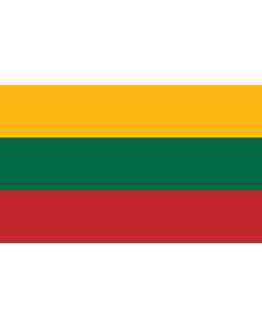 Indoor-Flag: Lithuania 90x150cm