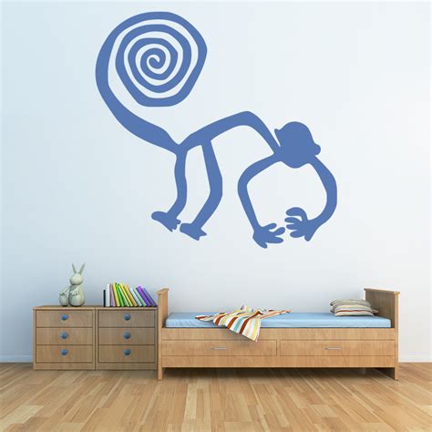 Abstract Monkey Wall Sticker Animal Wall Art