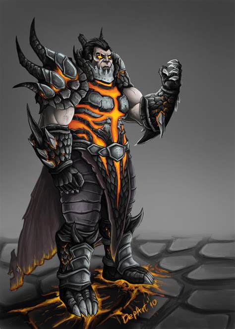 Deathwing human form by Departedpro on DeviantArt