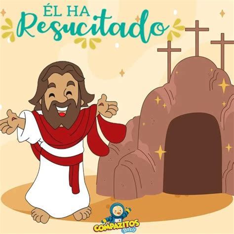 Imágenes de Jesús resucitado para niños, explicación sencilla del Domingo de Resurrección