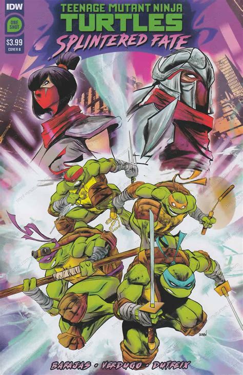 {IDW} TMNT: Splintered Fate – One-Shot (1st-Cover B) | TMNT: A Collection