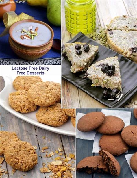 Lactose free Dairy Free Dessert Recipes, Veg