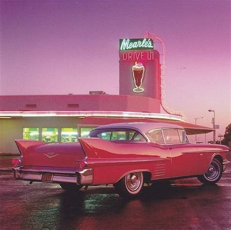 car, diner, drive in, milkshake, pink, retro, tumblr, vintage - image #2636490 by saaabrina on ...