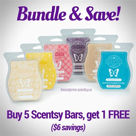 BUNDLE & SAVE: Choose from a variety of cost-saving bundles--like Scentsy Bars, buy 5, get 1 ...