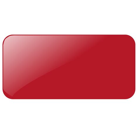 Kw Red Rectangle Button Panel PNG, SVG Clip art for Web - Download Clip ...