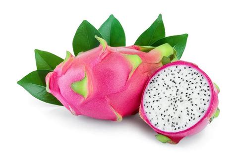 Ripe Dragon Fruit Pitaya Stock Photo