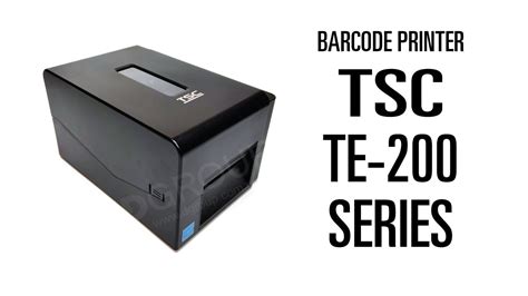 TSC TE200/TE210/TE300/TE310 - THERMAL PRINTER INSTALLATION & SETUP GUIDE. - YouTube