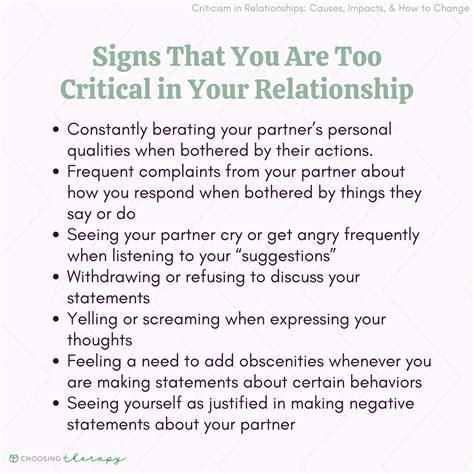 How to Overcome Criticism in Relationships