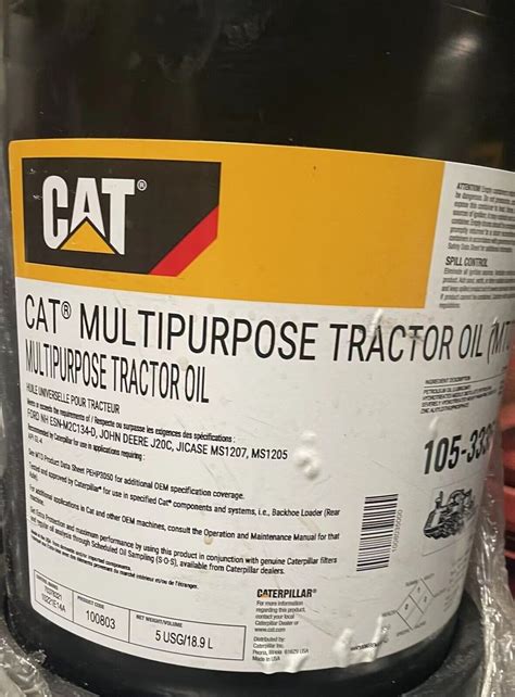 Caterpillar CAT Multipurpose Tractor Oil (MTO), 5-gallon Pail | eBay