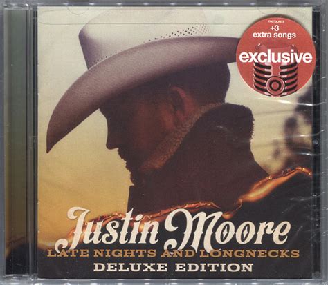 Justin Moore - Late Nights And Longnecks (Target Exclusive) (2019, CD ...