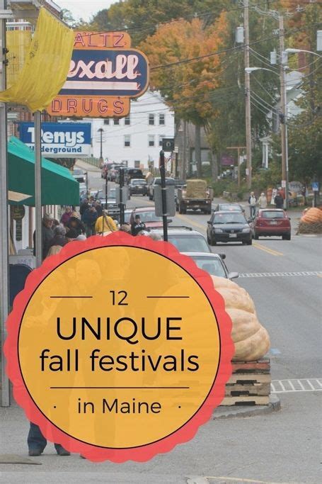 12 Unique Fall Festivals In Maine You Won't Find Anywhere Else | Maine in the fall, Fall ...