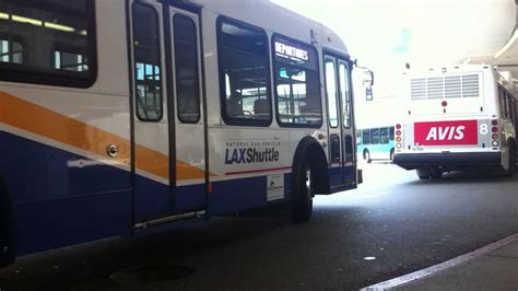 LAX shuttle at Tom Bradley Terminal 7/14/2013 - 697 - YouTube