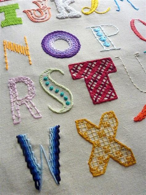 Letter Templates For Embroidery, Looking For Embroidery Letter Patterns?