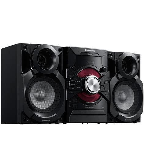 Amazon.com: Panasonic MAX DJ Jukebox Sound System SC-AKX18 (Black ...