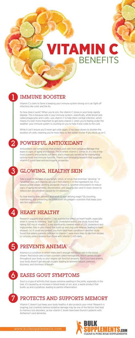 3 Ways Vitamin C Benefits the Body & How it Works