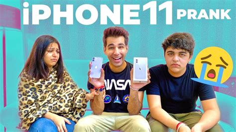 iPHONE 11 PRANK | Rimorav Vlogs - YouTube