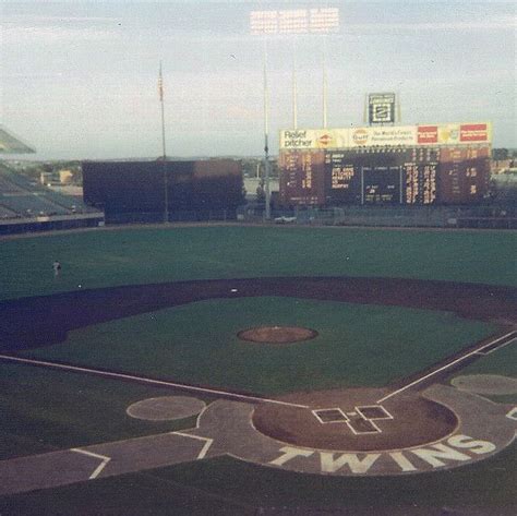 Metropolitan Stadium in Bloomington MN | Metropolitan stadium, Baseball ...