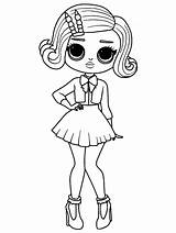 Uptown Girl LOL Surprise OMG coloring Page  Download Print Or Color sketch template