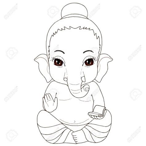 Easy Drawing Of Lord Ganesha Pencil Sketch Of Ganesha Drawing - Easy Ganesh Drawing | Ganesha ...