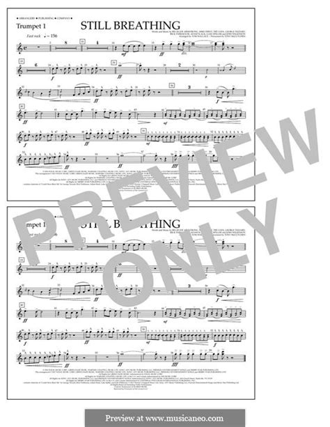 Still Breathing (Green Day) by B.J. Armstrong - sheet music on MusicaNeo