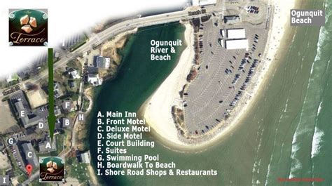 Ogunquit Maine Beach Motel Property Map