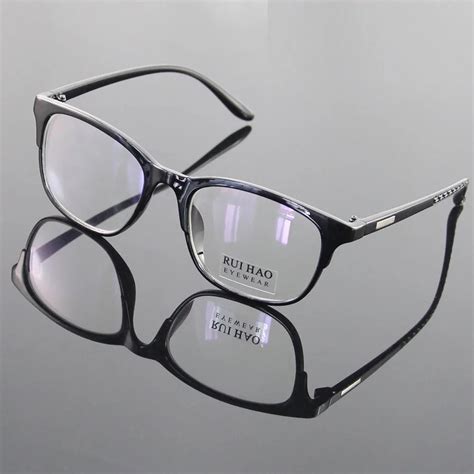 Unisex Black Glasses Clear Computer Goggles Eyeglasses UV400 Lens Eyeglasses Frame Women Eyewear ...