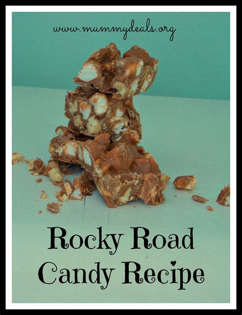 Rocky Road Candy Recipe is a great dessert or fun snack! Unique Desserts, Desserts For A Crowd ...