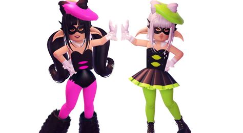 i cosplayed the squid sisters from splatoon! : r/RoyaleHigh_Roblox