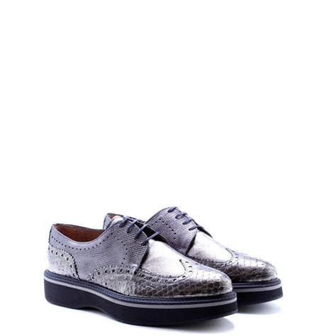 PERTINI 10365 Gray Oxford Shoes | Spanish Fashion - SPANISH SHOP ONLINE | Spain @ your fingertips