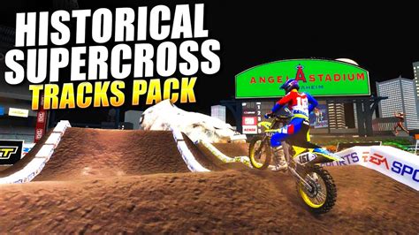 New Historical Supercross Tracks Pack - Six Tracks From 1980s To 2000s ...