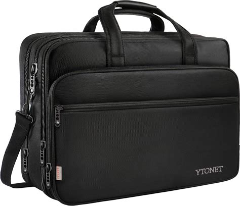 Amazon.com: Bolsa de 17" para computadora portable, maletín de viaje con organizador, correa ...