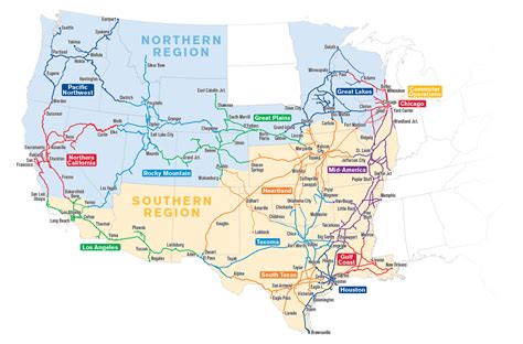 Up Maps Of The Union Pacific Train Map Railroad History Route Map ...