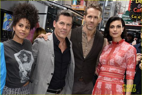 Ryan Reynolds & 'Deadpool' Cast Step Out For 'Good Morning America': Photo 4082297 | Josh Brolin ...