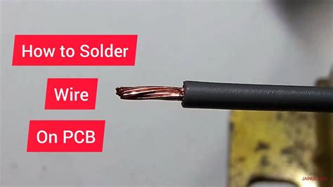 Solder For Electrical Wire