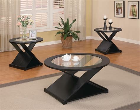 3 Piece Round Occasional Table Set - 701501 from Coaster (701501 ...