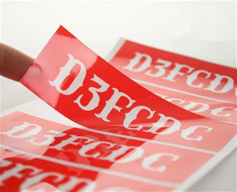 1000pcs Customized Digital Printed Glossy Brand Logo Stickers Custom Vinyl Laminated PVC Labels ...