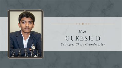 Gukesh D | Youngest Chess GrandMaster | Proud GKA Awardee 2021