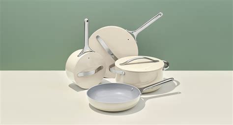 Best Ceramic Cookware Set | Nonstick Pots & Pans Set | Non-Toxic | Caraway